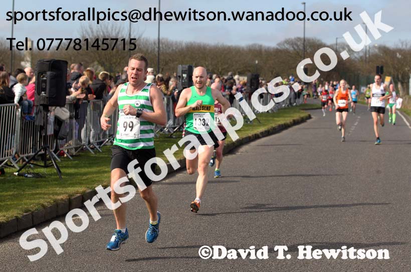 North Tyneside 10k Road Race. Photo: David T. Hewitson/Sports for All Pics